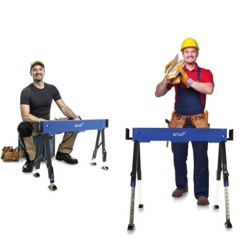 Składany koziołek roboczy 2 sztuki