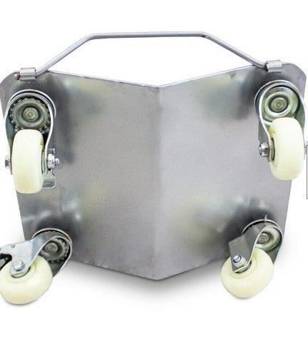 Wózki manewrowe do pojazdów 2x 680kg czarne