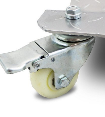 Wózki manewrowe do pojazdów 4x 680kg czarne