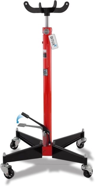 Hydrauliczny podnośnik do skrzyń biegów 500kg czerwony