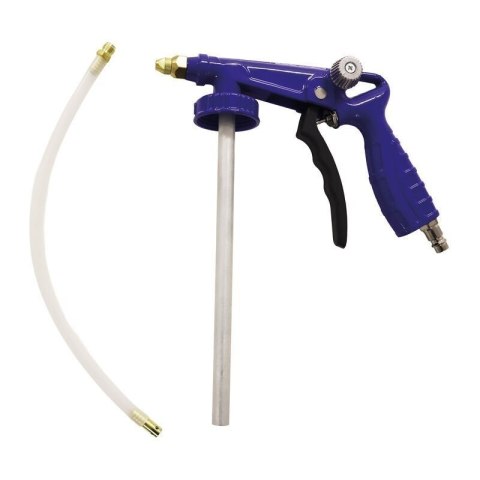 Pneumatyczny pistolet do konserwacji podwozia z przedłużką