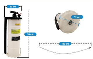 Pompa do Odciągania Oleju 6,5L