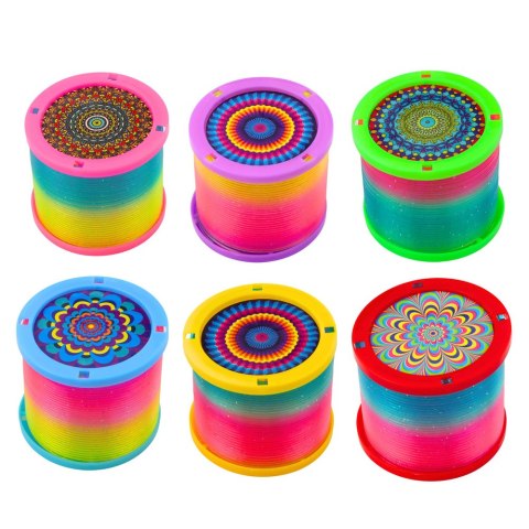 Świecąca Sprężyna Dla Dzieci Kolorowa Świecąca LED 1 szt.