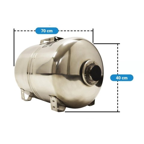 Zbiornik membranowy 100l EPDM 8 bar stal nierdzewna