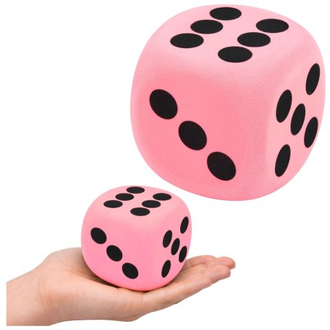 Duża Kość Piankowa Do Gry Zabawy Edukacyjna Mix 8 cm