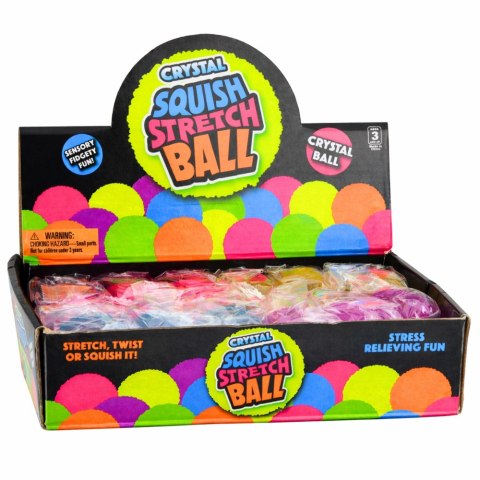 Gniotek Antystresowy Sensoryczny Do Ugniatania Ściskania 6cm Mix