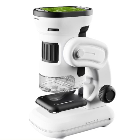 Mikroskop Edukacyjny Cyfrowy Z Ekranem Funkcja Zdjęć Wideo 1000X LED