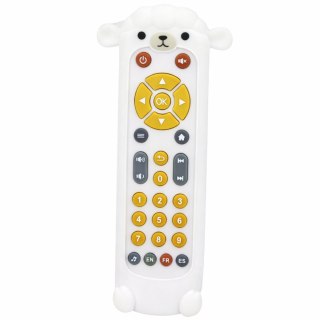 Pilot Interaktywny Edukacyjny Gryzak Światła Dźwięki Owieczka Biały