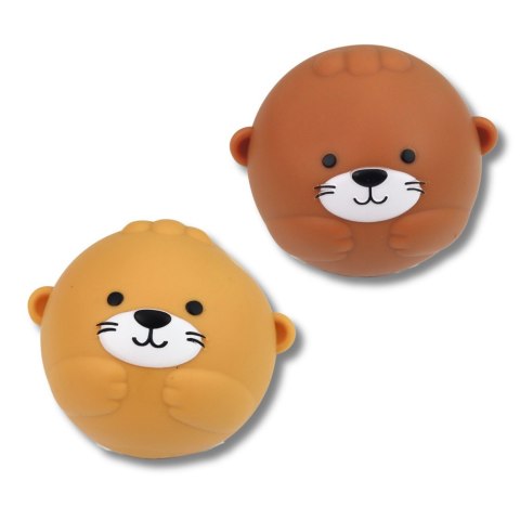 Zestaw Zabawki Do Kąpieli Wydra Rodzinka Kosz Piłeczki 7 el.