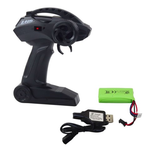 Duży Samochód Terenowo-Sportowy Zdalnie Sterowany RC Czarny 1:8