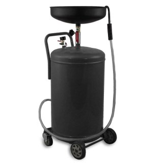 Mobilna Zlewarka do Oleju 80L Czarna