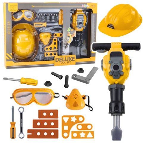 Zestaw Majsterkowicza Narzędzia Młot Pneumatyczny Na Baterie 21el