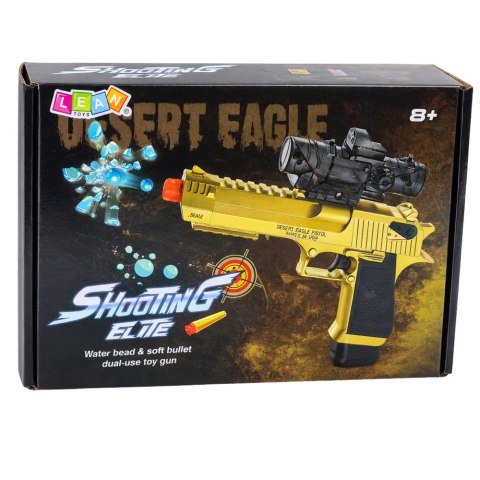 Elektryczny Pistolet na Kulki Wodne Strzałki Piankowe Czerwony