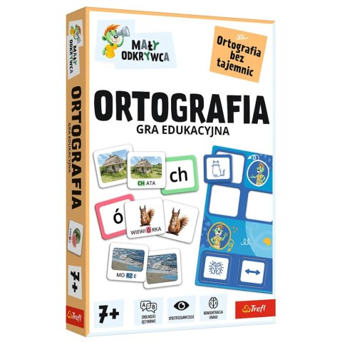 Gra dla dzieci - Ortografia Mały Odkrywca - Trefl 02803