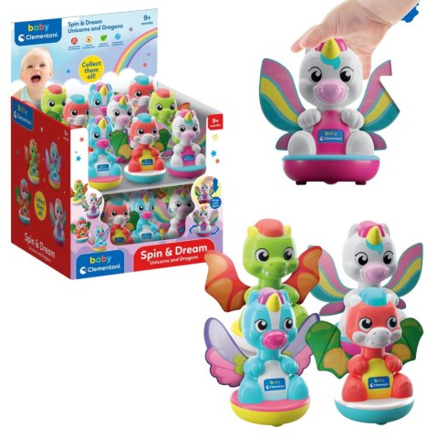 Magiczne Zwierzątka Bączek Jednorożec Mały Smok Clementoni 17498