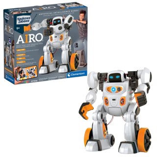 Naukowa Zabawa Zestaw Robot Airo Język Polski Clementoni 50819