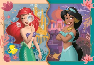 Puzzle 2x20 Super Color DISNEY KSIĘŻNICZKI Clementoni 24092