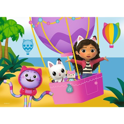 Puzzle - 20 miniMaxi - Kolorowy dzień Gabi - Koci Domek Gabi - Trefl 56041