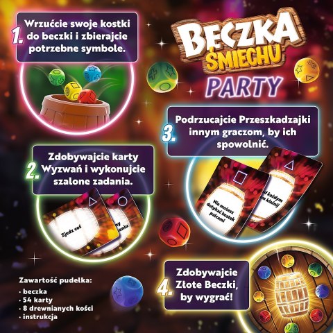 Gra zręcznościowa - Beczka Śmiechu Party - Trefl 02825