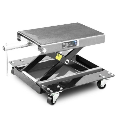 Mobilny podnośnik motocyklowy nożycowy do 500kg grafitowy