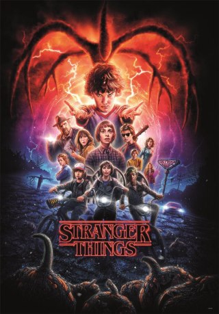 Puzzle 1000 NETFLIX STRANGER THINGS Plakat Clementoni 39713