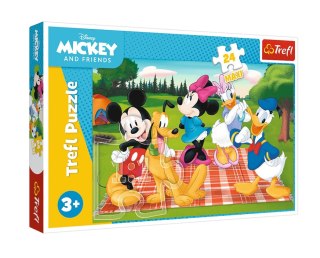 Puzzle - 24 Maxi - Ulubiona Myszka Miki - Disney Myszka Miki i Przyjaciele - Trefl 14380