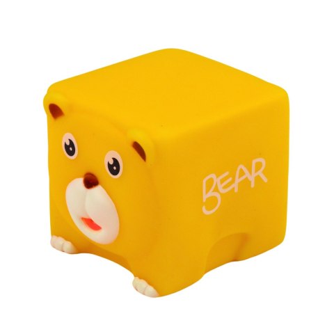 Zestaw Miękkie Klocki Gumowe Zwierzątka Edukacyjne Kolorowe 6 szt.