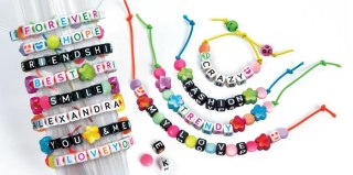 Crazy Chic Zestaw Koralików Bransoletki z Wiadomością Clementoni 18640