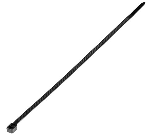 Opaski zaciskowe 3.6 x 300 mm, 100 szt., czarne