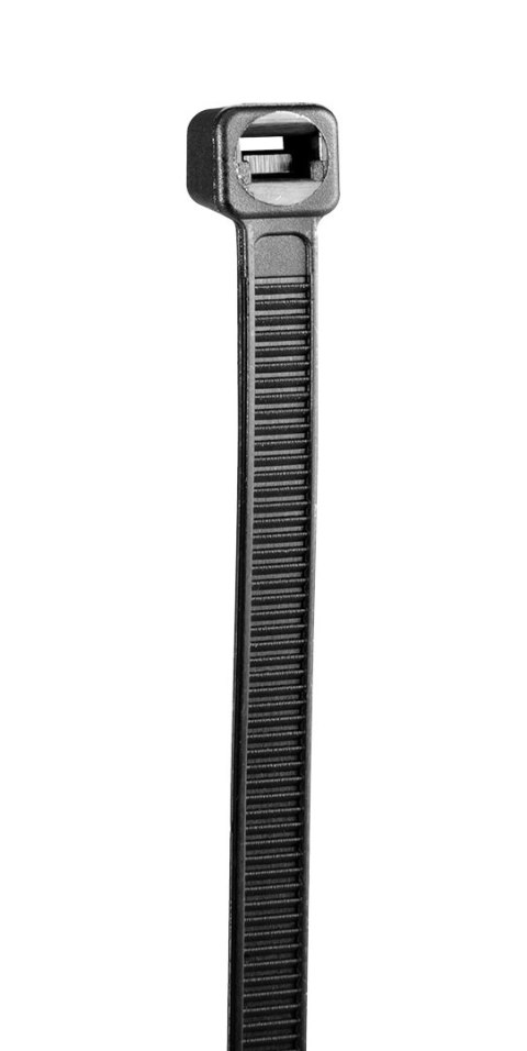 Opaski zaciskowe 4.8 x 300 mm, 75 szt., czarne