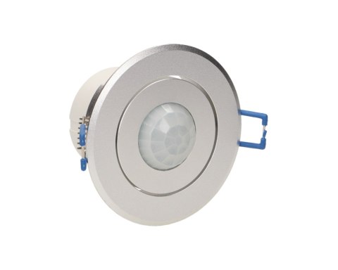Czujnik ruchu 360st. IP20, 1200W, aluminium, do sufitów podwieszanych, regulacja położenia sensora