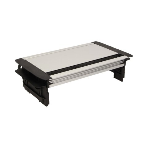 Gniazdo meblowe wpuszczane w blat ze szczotką przeciwkurzową, ładowarką USB i przewodem 1,8m, 3x2P+Z, 2xUSB