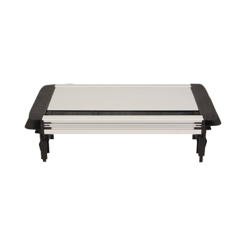 Gniazdo meblowe wpuszczane w blat ze szczotką przeciwkurzową, ładowarką USB i przewodem 1,8m, 3x2P+Z, 2xUSB
