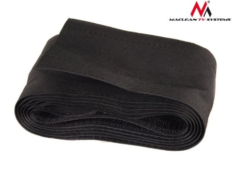 MCTV-677 B 41856 Osłona maskująca na kable podłogowa rzep 2m 105mm czarna