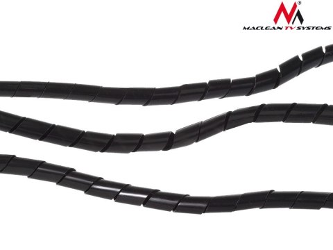 MCTV-685 B 43133 Osłona maskująca na kable (8.7*10mm) 3m czarna spirala