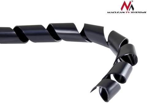 MCTV-687 B 43135 Osłona maskująca na kable (20.4*22mm) 3m czarna spirala