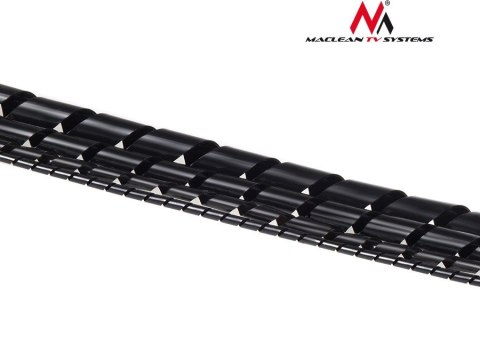 MCTV-687 B 43135 Osłona maskująca na kable (20.4*22mm) 3m czarna spirala
