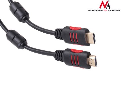 MCTV-813 42188 Przewód kabel hdmi-hdmi 3m v1.4 30AWG z filtrami ferrytowymi