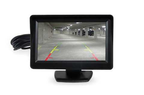 Wyświetlacz monitor do kamery cofania tft01 4,3" kolor amio-01020
