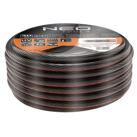 Wąż ogrodowy 3/4"x30m, 6-warstwowy NEO PROFESSIONAL