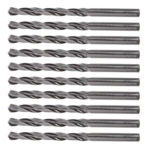Wiertła do metalu HSS, 3.0 mm, 10 szt.