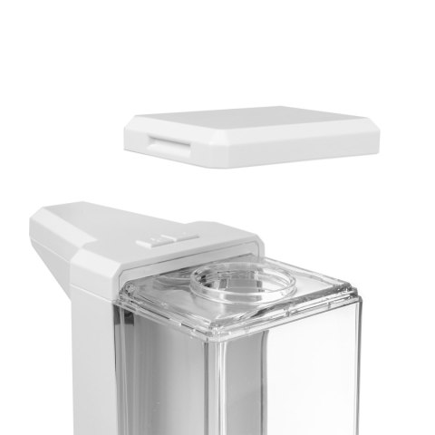 Automatyczny dozownik pojemnik dyspenser do płynów dezynfekujących 500ml na 4 baterie AA Promedix PR-470