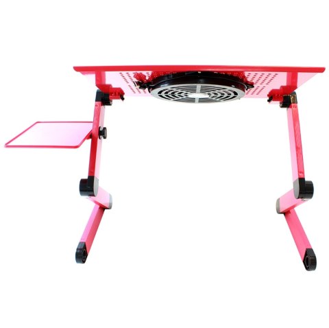SL7B Stolik pod laptopa chłodzący pink