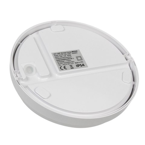 Lampa LED Maclean, Ścienno sufitowa, Kolor biały, W 1100lm, 15W, IP54, Kolor światła naturalny biały (4000K), MCE342