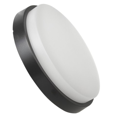 Lampa LED Maclean, Ścienno sufitowa, Kolor szary, GR 1100lm, 15W, IP54, Kolor światła naturalny biały (4000K), MCE342