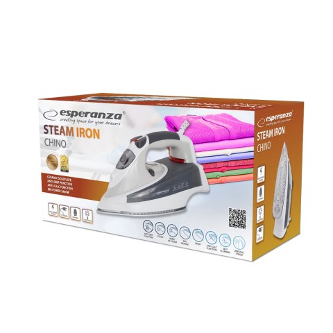EHI009 Esperanza żelazko parowe chino ceramic 2400w