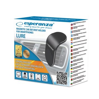 EMH124 Esperanza uchwyt samochodowy do telefonu magnetyczny lure