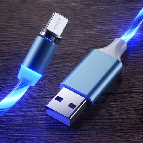 KK21S Magnetyczny kabel 3 w 1 led