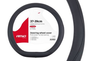 Pokrowiec ścięty nakładka na kierownicę sportową typ d m 37-39cm swc-22-m amio-02304
