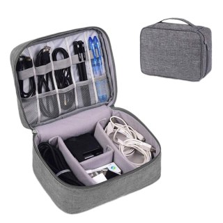 TR12A Torba pokrowiec na kable grey